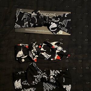 Peregrine Kidswear Black and White Headbands